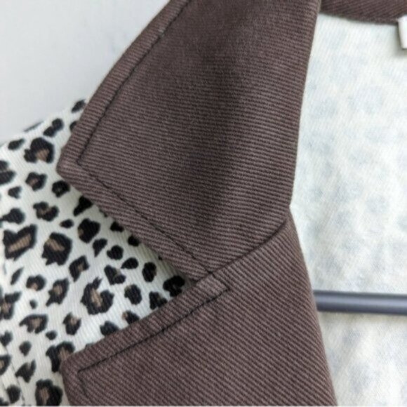 Moon River leopard print long coat - Picture 6 of 10